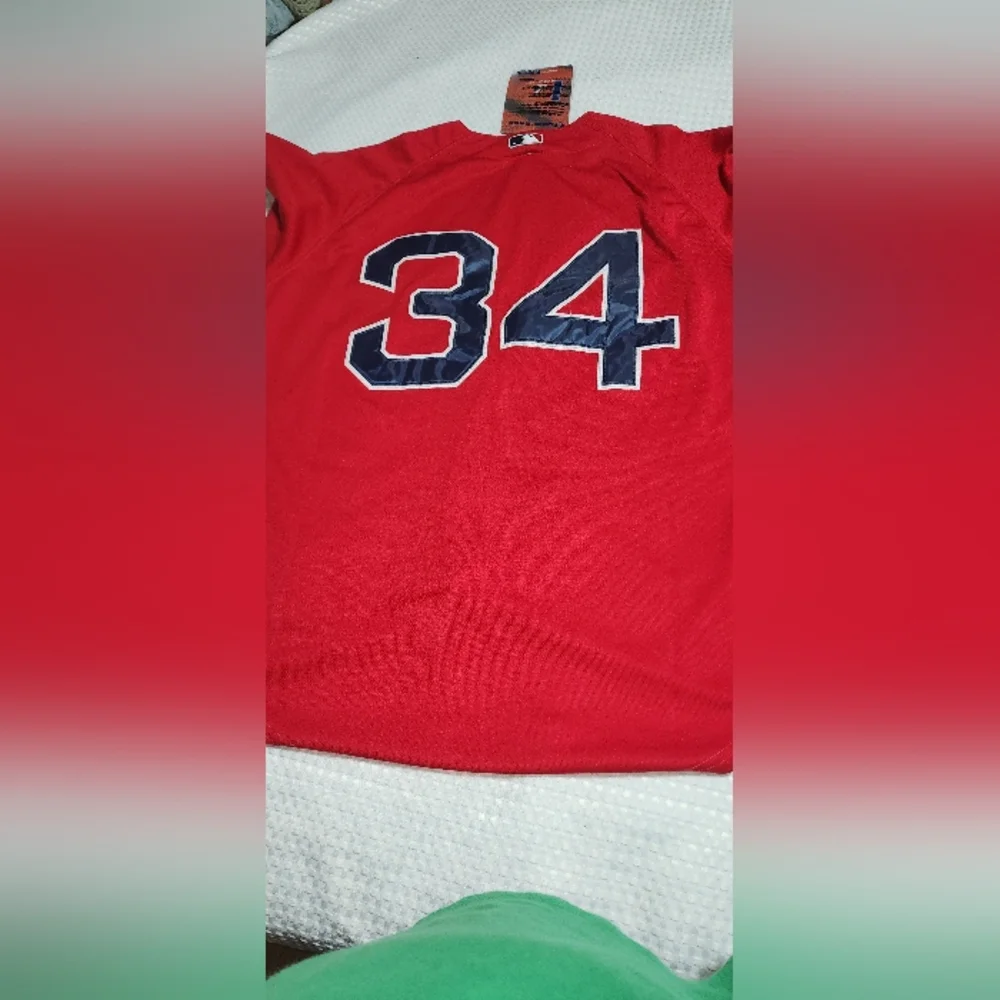 MAJESTIC NWT MENS SZ XL (46) ORITZ #34 BASEBALL JERSEY BUTTON UP SHIRT - Picture 10 of 11